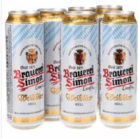 恺撒西蒙小麦白啤酒500ml六连包