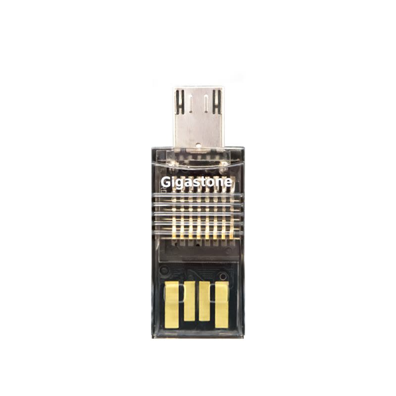立达（Gigastone）U102双接口电脑手机OTG读卡器 塑料外壳图片