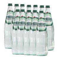 有力唯 ULIVETO 含气天然矿泉水1L*12瓶 整 玻璃瓶
