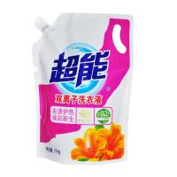 超能洗衣液双离子1kg/袋装去渍护色高效洁净抗静电(新老包装随机发货)
