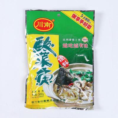 川南酸菜鱼佐料300g