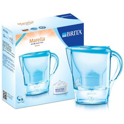 碧然德 Brita 净水器 净水壶 金典系列 胡姬蓝 2.4升 一壶三芯