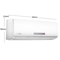 美的(Midea) 大1匹匹单冷定频挂机空调 KF-26GW/WPAD3