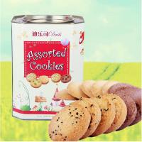 迪乐司什锦味曲奇饼干礼罐装 600g