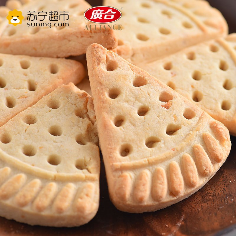 广合 必醇 黄油扁桃仁味曲奇饼干 (100g+40g)/盒 11包