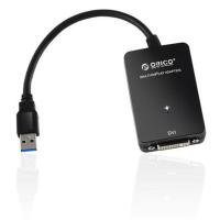 ORICO/奥睿科 DU3D USB3.0转DVI电脑外置4屏DVI显卡外接usb外置显卡扩展