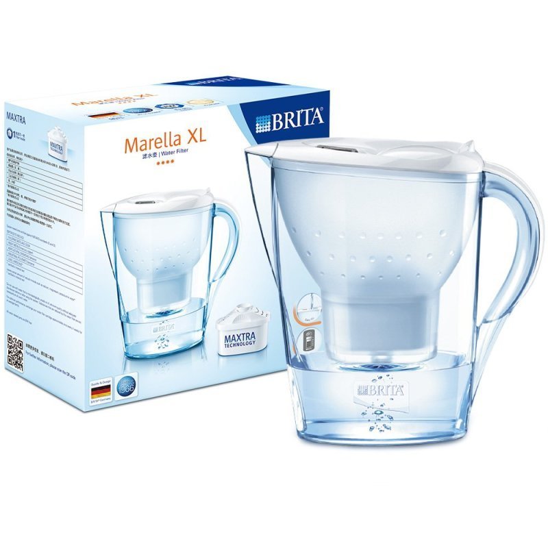 碧然德 Brita 净水器 净水壶 金典系列 白色 3.5升 自带一芯