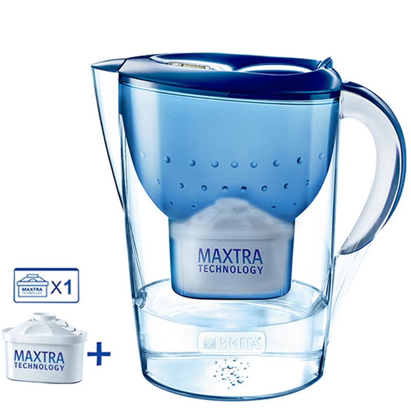 碧然德 Brita 净水器 净水壶 金典系列 蓝色 3.5升 自带一芯图片