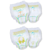 帮宝适 (Pampers)特级棉柔婴儿拉拉裤 中号M 50片 (6-10kg) (日本原装进口)