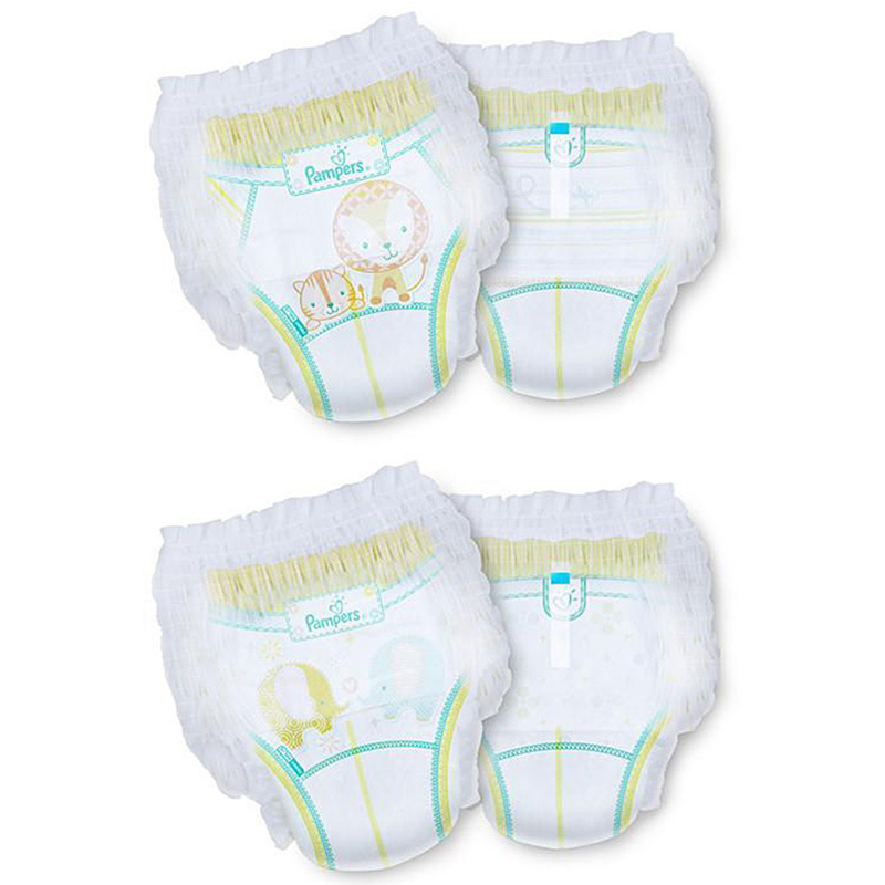 帮宝适 (Pampers) 特级棉柔婴儿拉拉裤 加加大号XXL 25片 (15kg以上) (日本原装进口)