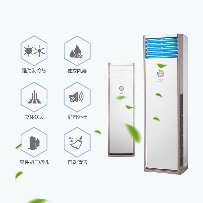 美的(Midea)2匹 冷暖 定频 柜机空调 KFR-51LW/WPAD3图片