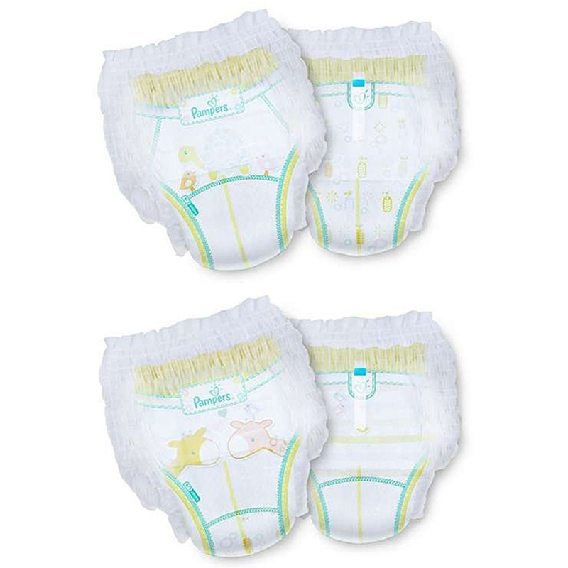 帮宝适 (Pampers) 特级棉柔婴儿拉拉裤 大号L 68片 (9-14kg) (日本原装进口)