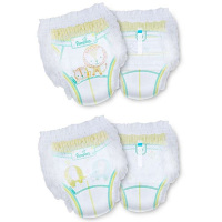 帮宝适 (Pampers) 特级棉柔婴儿拉拉裤 加大号XL 54片 (12-22kg) (日本原装进口)