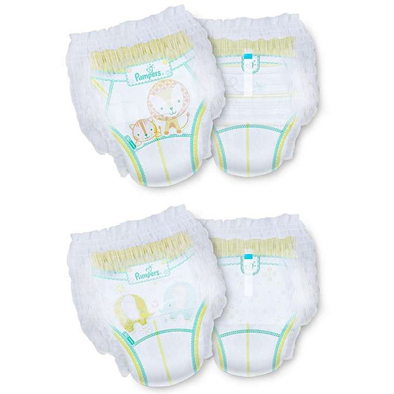 帮宝适 (Pampers) 特级棉柔婴儿拉拉裤 加大号XL 54片 (12-22kg) (日本原装进口)