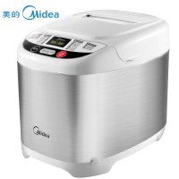 美的(Midea)EHS15AP-PWSY畅销好评全自动多功能家用专业烘焙面包机 白色