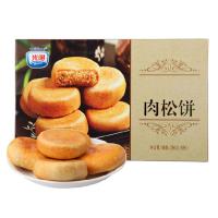 光明肉松饼干8枚296g糕点点心
