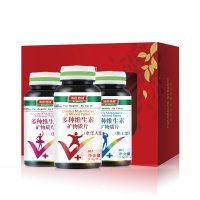 汤臣倍健多种维生素矿物质礼盒 (女士+男士+老年)60片