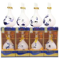 汾酒 臻品梅兰竹菊 52度475ml*4 清香型白酒