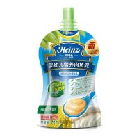 Heinz亨氏婴幼儿营养肉鱼泥-鳕鱼甜玉米燕麦泥72g