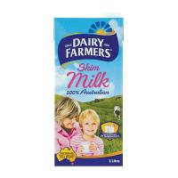 澳田脱脂纯牛奶1L