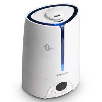 德尔玛(Deerma)F880 4.5L智能恒湿、遥控、定时、氧吧净化 超声波加湿器 (白色)