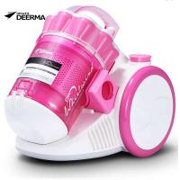 德尔玛(Deerma) DX198E 无耗材迷你旋风吸尘器 (粉色)