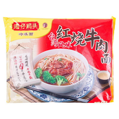 湾仔码头台湾红烧牛肉面650g