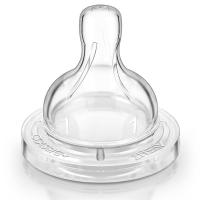 飞利浦新安怡经典系列新生儿奶嘴对装(1孔) SCF631/22