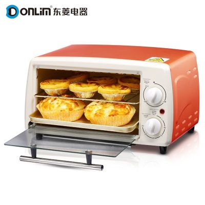东菱(Donlim) DL-K12 迷你家用小电烤箱12L多功能烘焙蛋糕面包 橙色