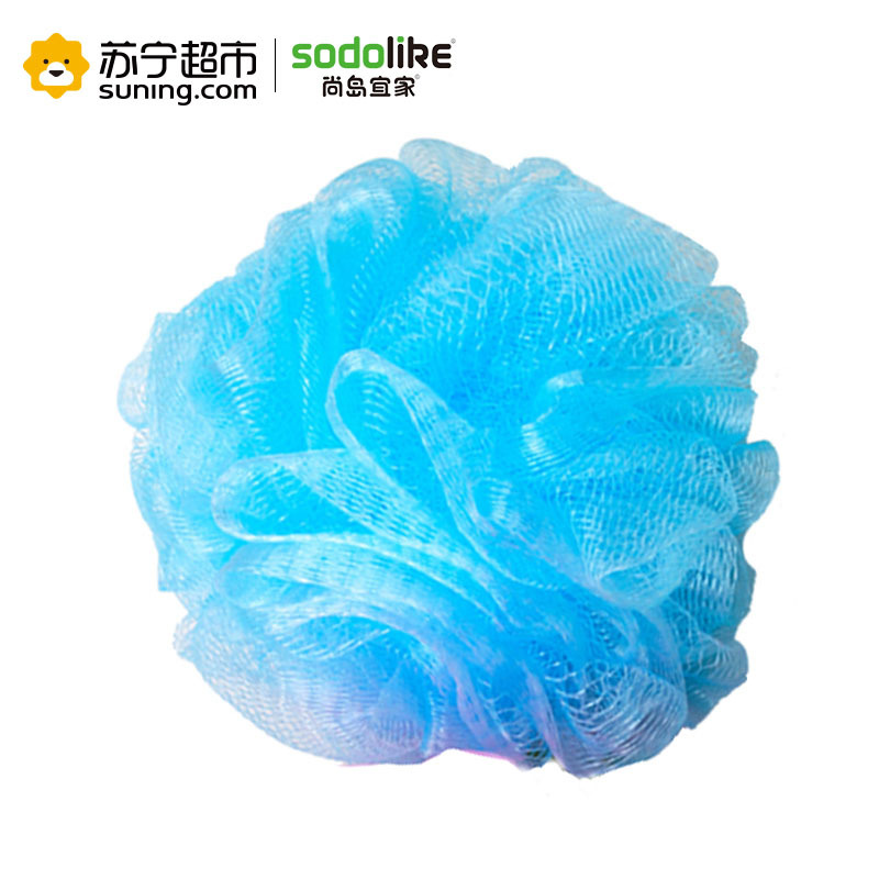 尚岛宜家 沐浴球 特惠单只装 沐浴花 浴花 颜色随机