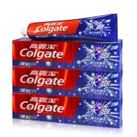高露洁(Colgate)冰爽激凉牙膏套装(冰爽激凉牙膏180克*3)