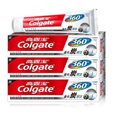 高露洁(Colgate)360备长炭套装(360备长炭深洁牙膏180克*3)