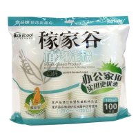 稼家谷 淀粉基口杯(办公家用型)C180/100