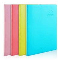 广博(GuangBo) GBW0798 爱の微笑皮面A5/80页软抄本子/记事本 颜色随机