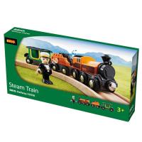 Brio火车系列蒸汽旅行火车BR33036