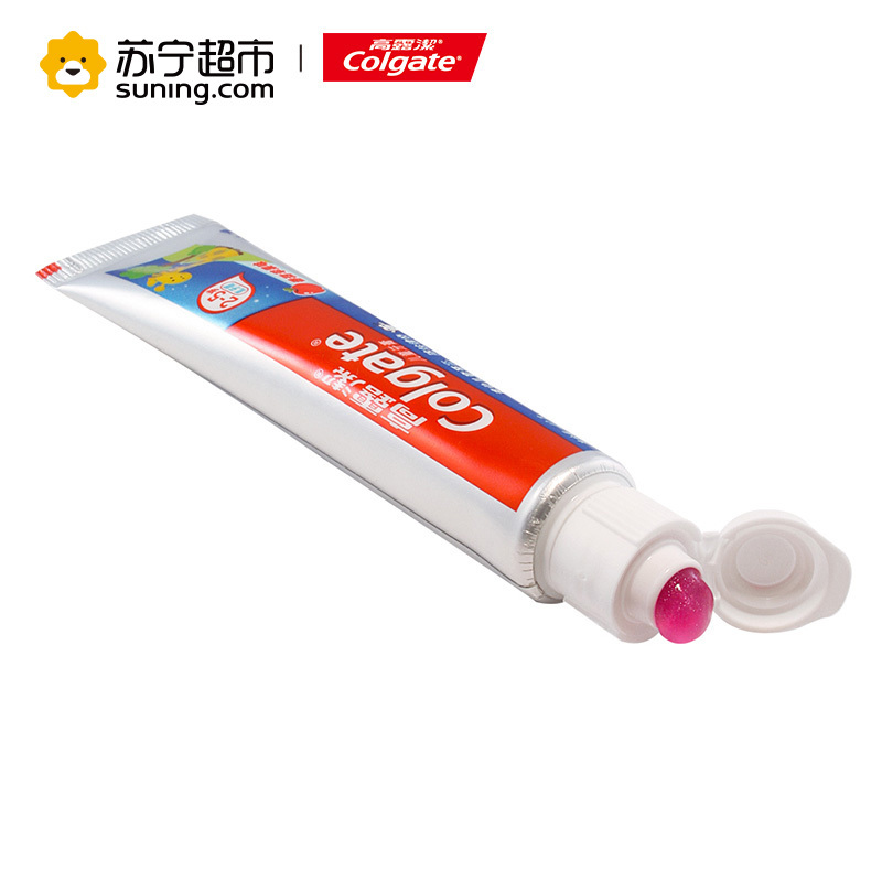 高露洁(Colgate)儿童牙膏(2-5岁) 苹果味40g(送赠品)