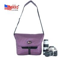 mekko美康单反相机包女士摄影包时尚相机包女式摄影相机包单肩女(紫色)