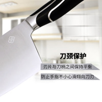 张小泉切片刀DC0165家用不锈钢菜刀中片刀切肉刀