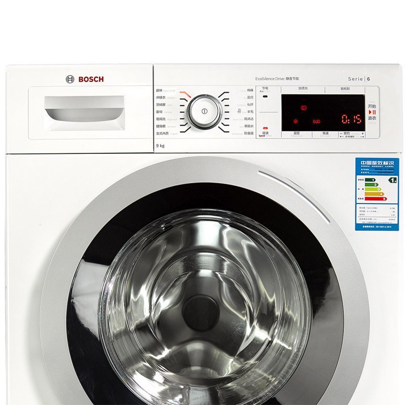 博世(BOSCH) XQG90-WAS244601W 9公斤 滚筒洗衣机(白色)