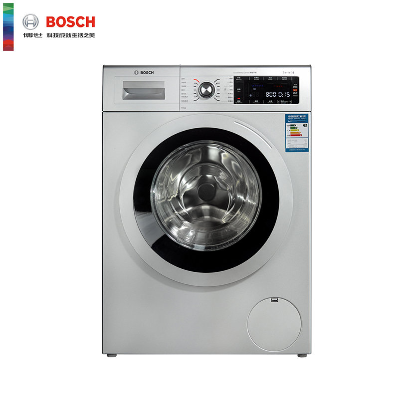 博世(BOSCH) XQG90-WAS285681W 9公斤 滚筒洗衣机(银色)