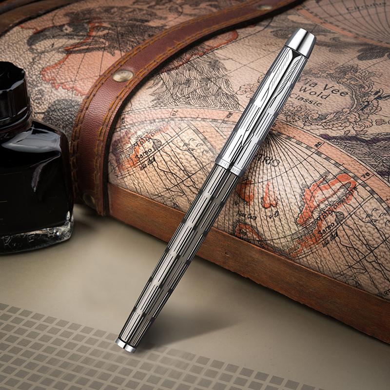 派克parker特别格子纹钢笔墨水笔礼盒系列