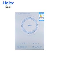 海尔(Haier) C21-T2301 新款超薄 彩色透明面板电磁炉 整板触摸带汤锅炒锅 正品包邮