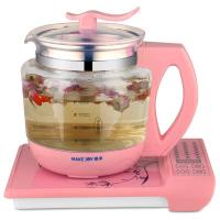麦卓Makejoy家用养生壶多功能煎药壶保健壶电水壶 不绣钢电煮壶泡茶壶 MJ-6828粉红
