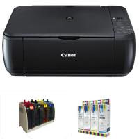 佳能(Canon) MP288 彩色喷墨一体机(连供) 墨水4瓶 相纸1包