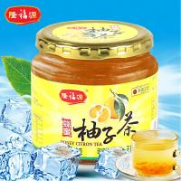 隆福源蜂蜜柚子茶礼盒(450g*2)赠送精美玻璃杯 蜂蜜带来健康 柚子带来美丽