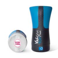 DOKIDOKI 手动版飞机杯 男用自慰器 少女淑女淑女口交阴交后庭情趣性用品透明少女后庭