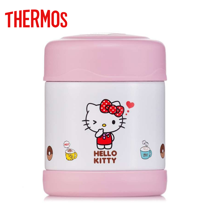 膳魔师THERMOS儿童保温食物罐宝宝食物罐辅食保温盒保鲜罐F3003 KT