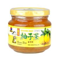 韩国原装进口 韩今柚子茶300g 果酱 花果茶 口感正宗 果肉含量高