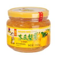 韩国原装进口 韩今木瓜梨茶550g 木瓜茶 蜂蜜茶