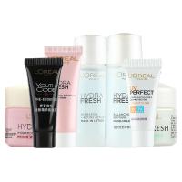 欧莱雅清润套(洁面膏15ml+膜力水30ml+水凝露15ml+膜力霜15ml+收敛水30ml+隔离露5ml+肌底5ml)